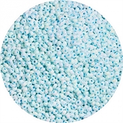 Seed beads af porcelæn. 3 mm. Babyblå. 600 stk.